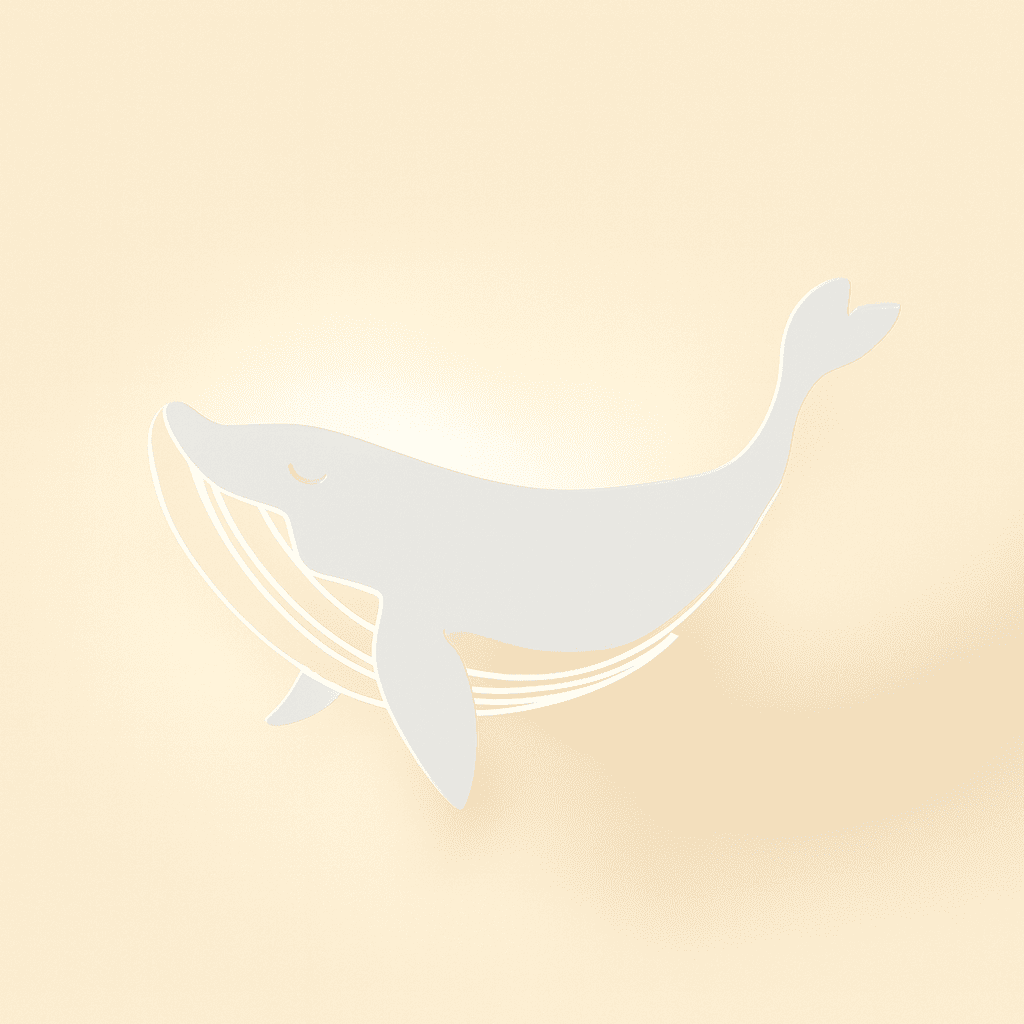 Veilleuse Murale Baleine