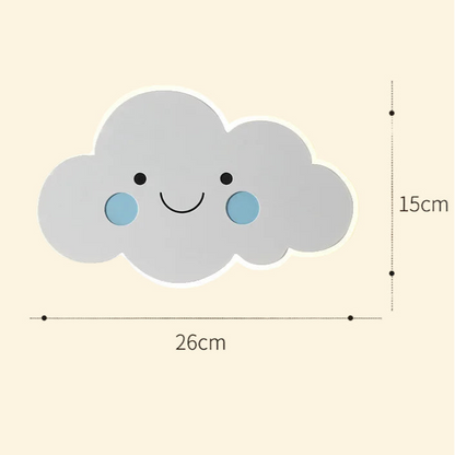 Veilleuse Murale Bébé Nuage
