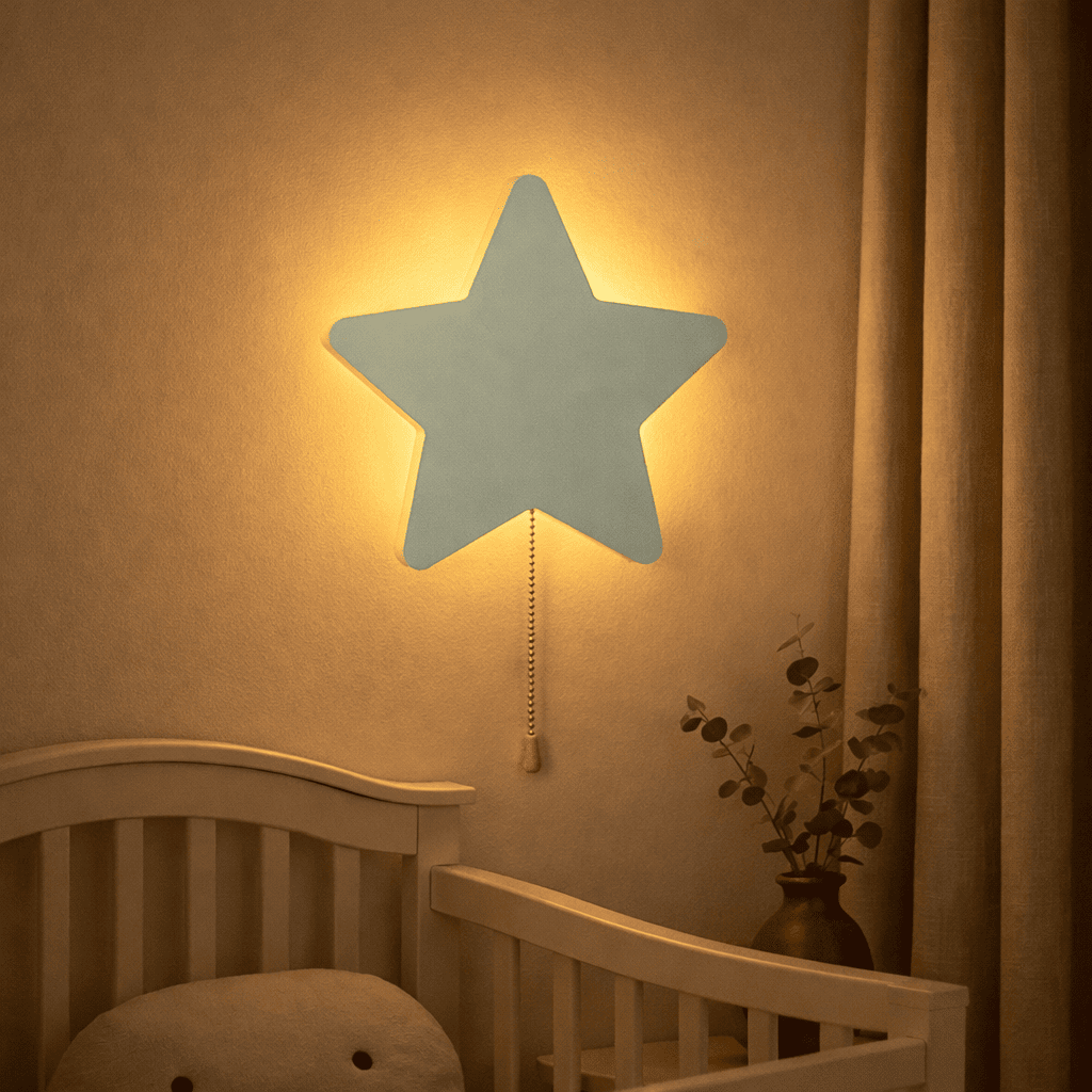 Veilleuse Murale Etoile Enfant 