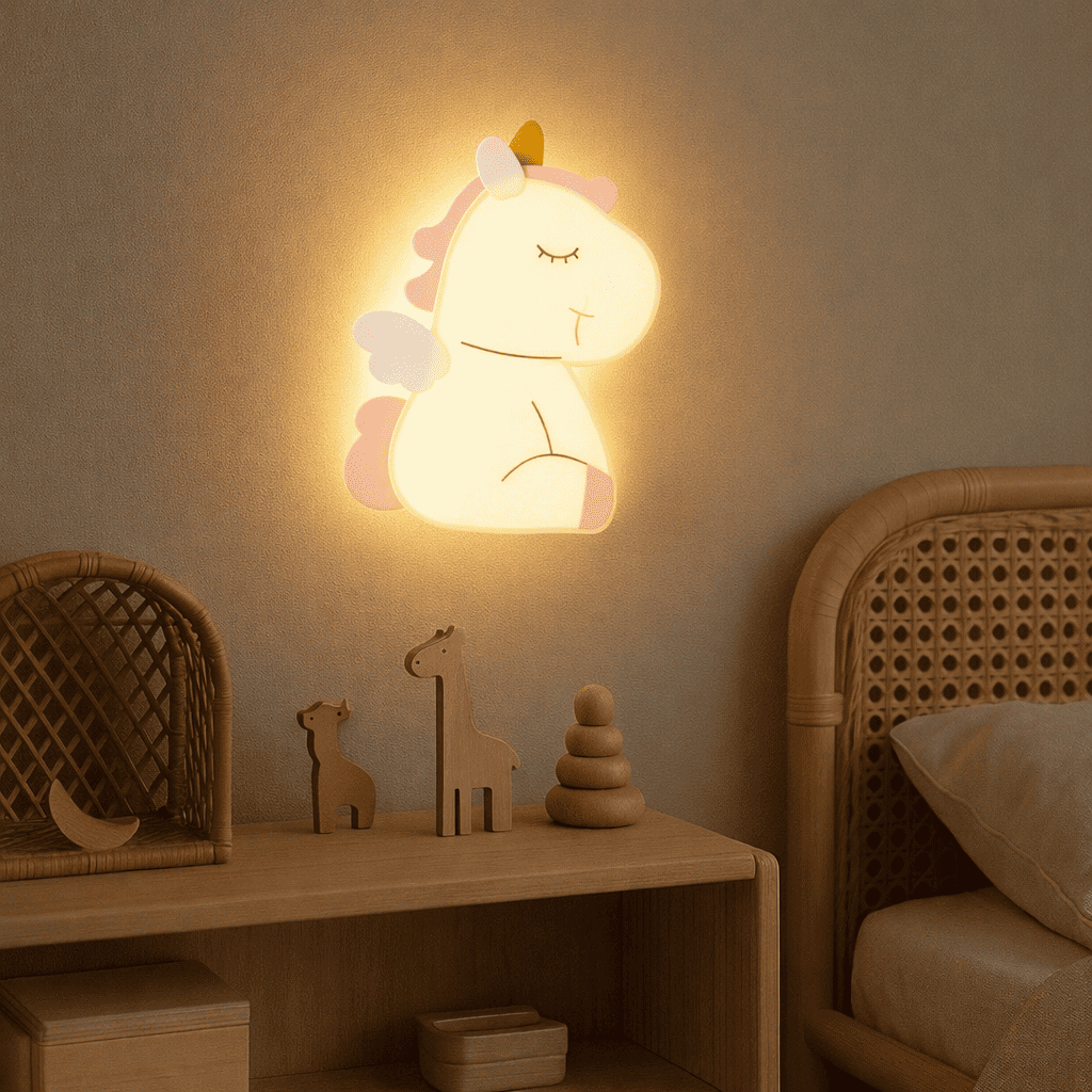 Veilleuse Murale Licorne