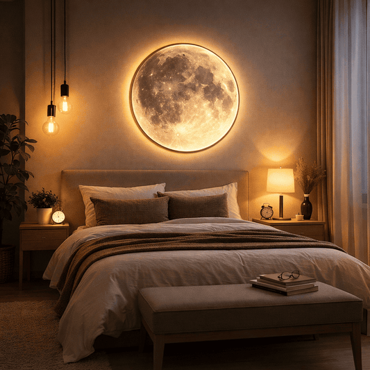 Veilleuse Murale Lune Design