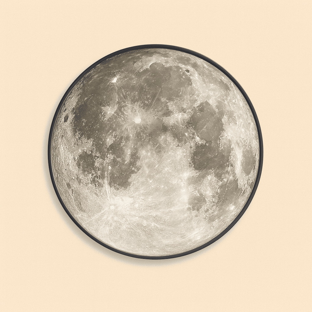 Veilleuse Murale Lune Design