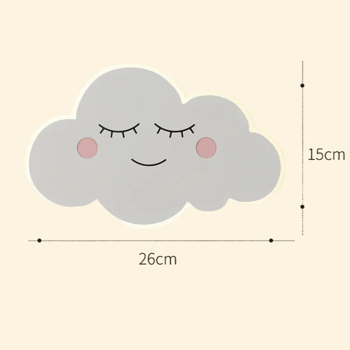 Veilleuse Murale Nuage Bébé
