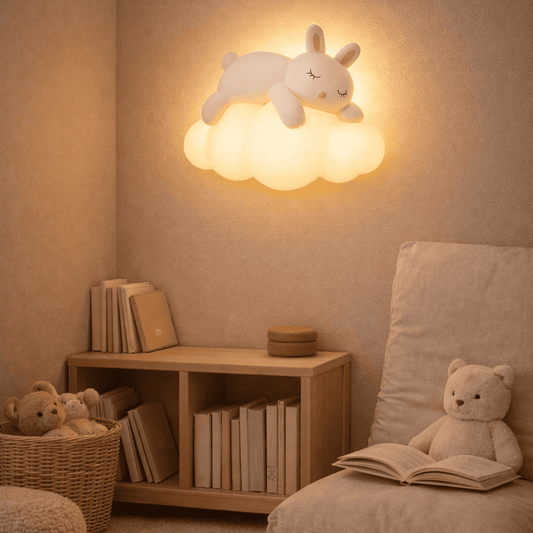Veilleuse Murale Nuage Lapin