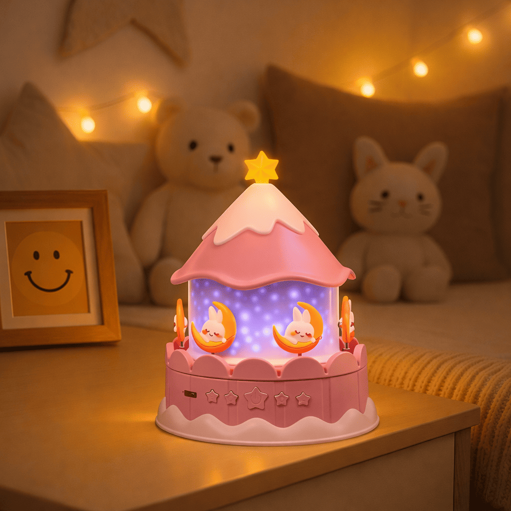 Veilleuse Musicale Lapin