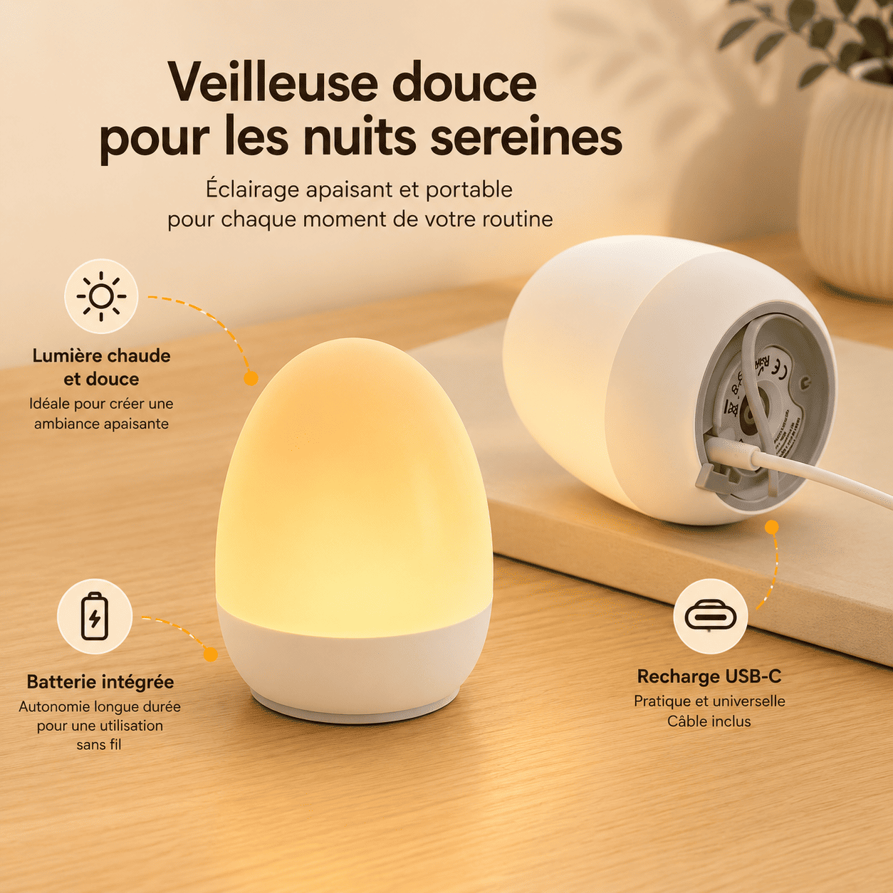 Veilleuse Nomade Allaitement