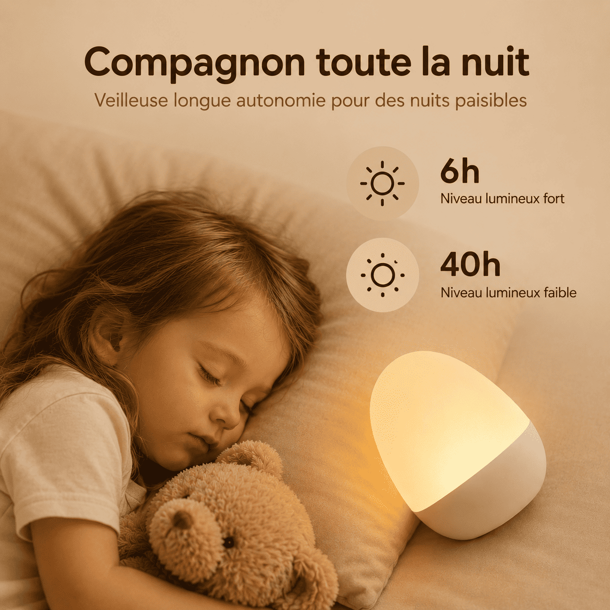 Veilleuse Nomade Allaitement