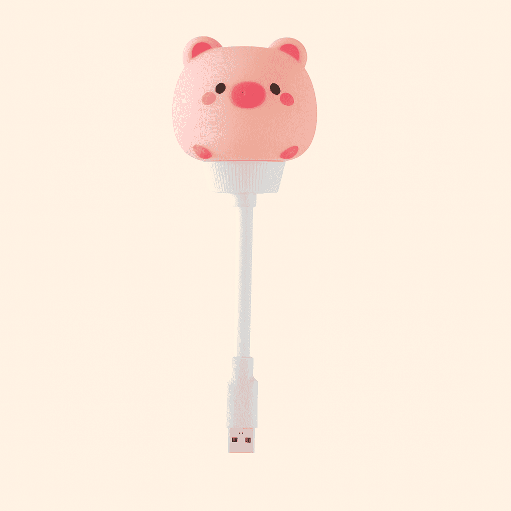 Veilleuse Nomade Cochon