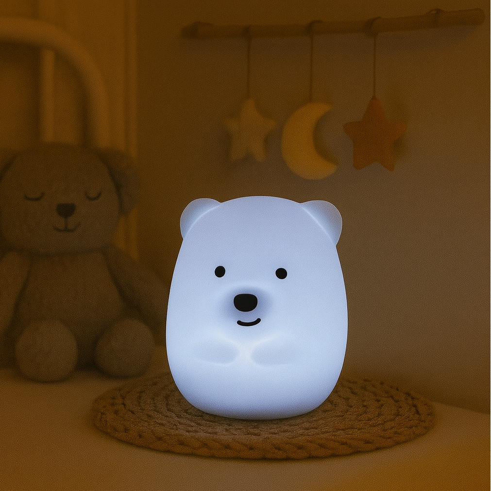 Veilleuse Ours Blanc