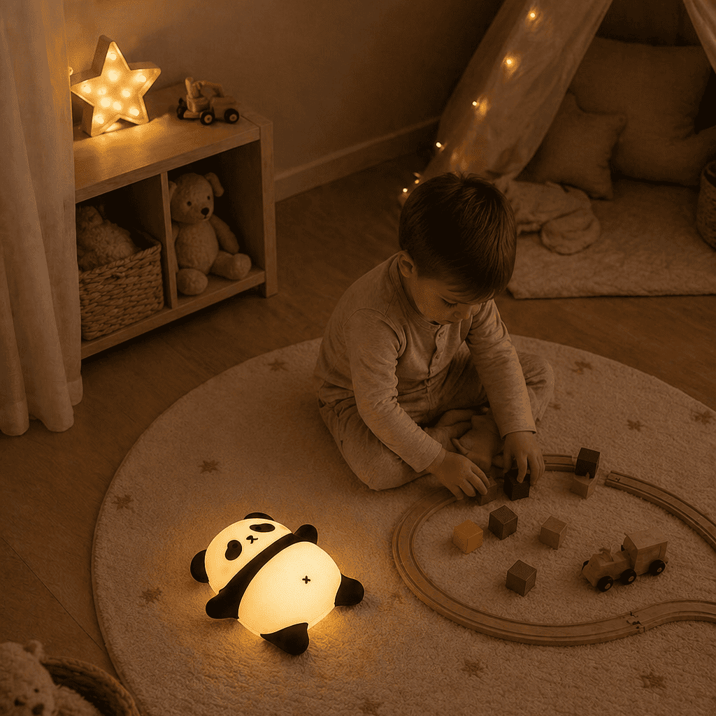 Veilleuse panda sans fil