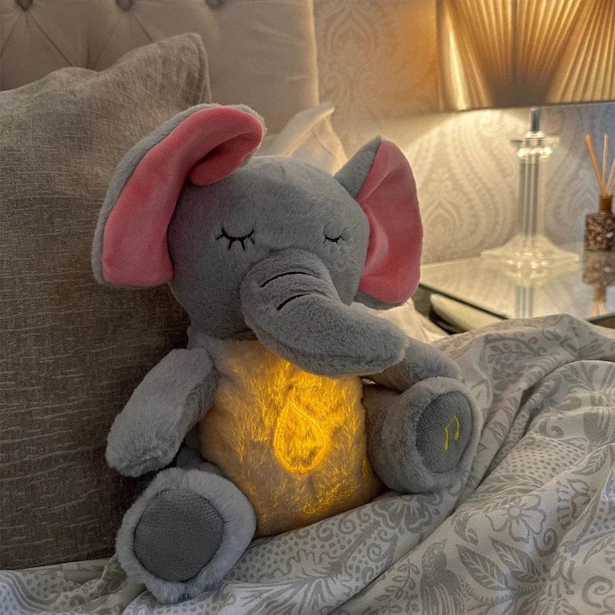 Veilleuse Peluche Éléphant