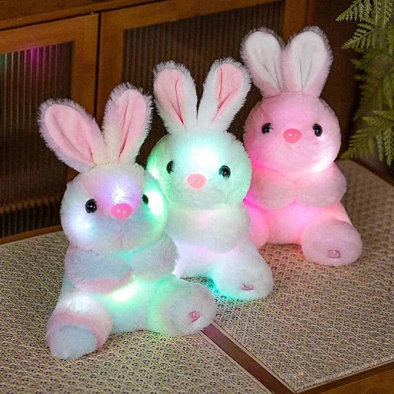 Veilleuse Peluche Lapin Magique