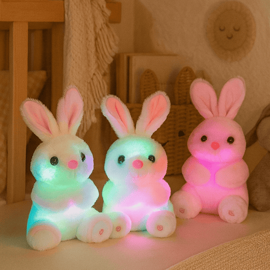 Veilleuse Peluche Lapin Magique