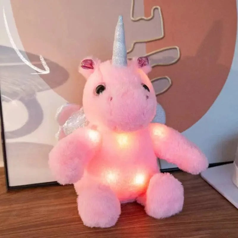Veilleuse Peluche Licorne