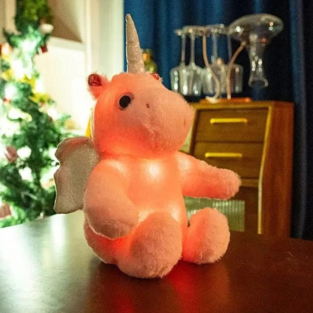 Veilleuse Peluche Licorne