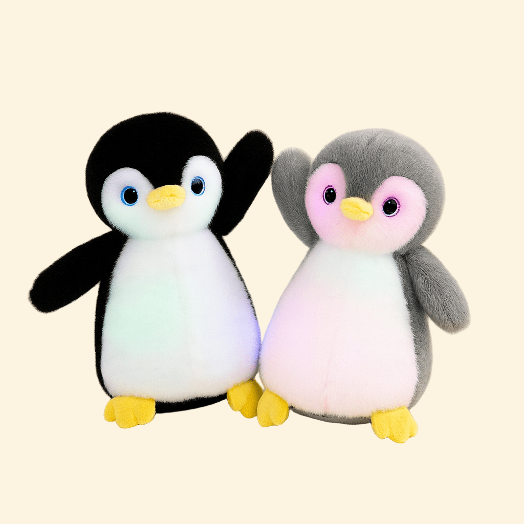 Veilleuse Peluche Pingouin