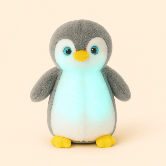 Veilleuse Peluche Pingouin
