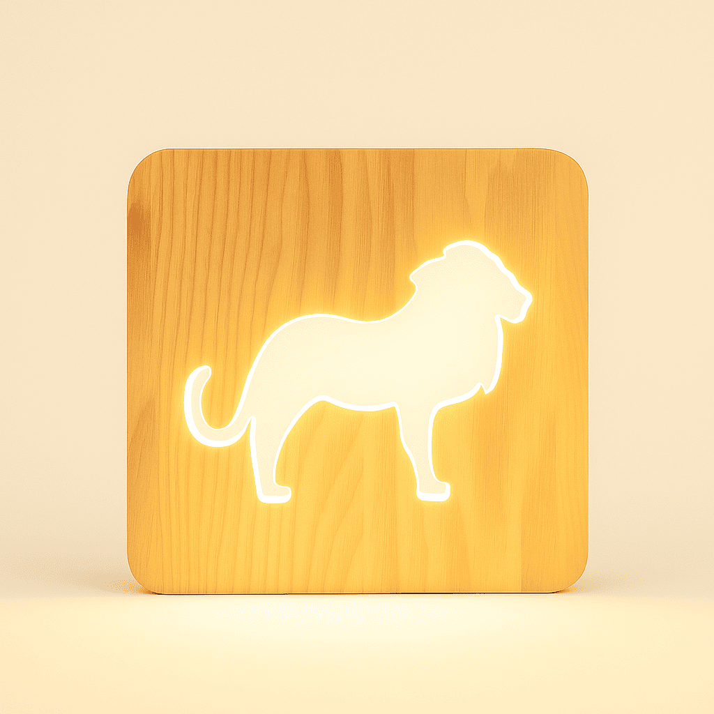 veilleuse petit lion