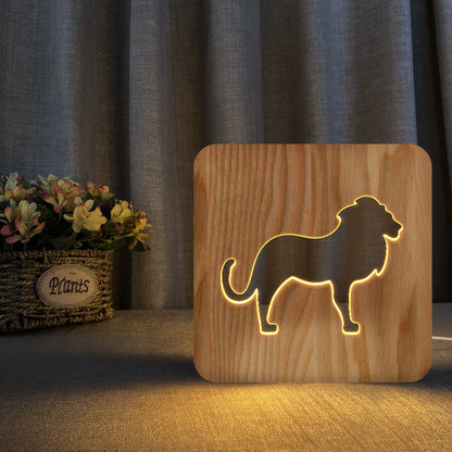 veilleuse petit lion