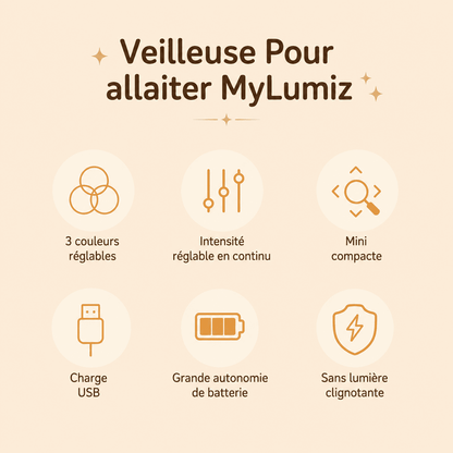 Veilleuse pour allaiter information produit - mylumiz.com