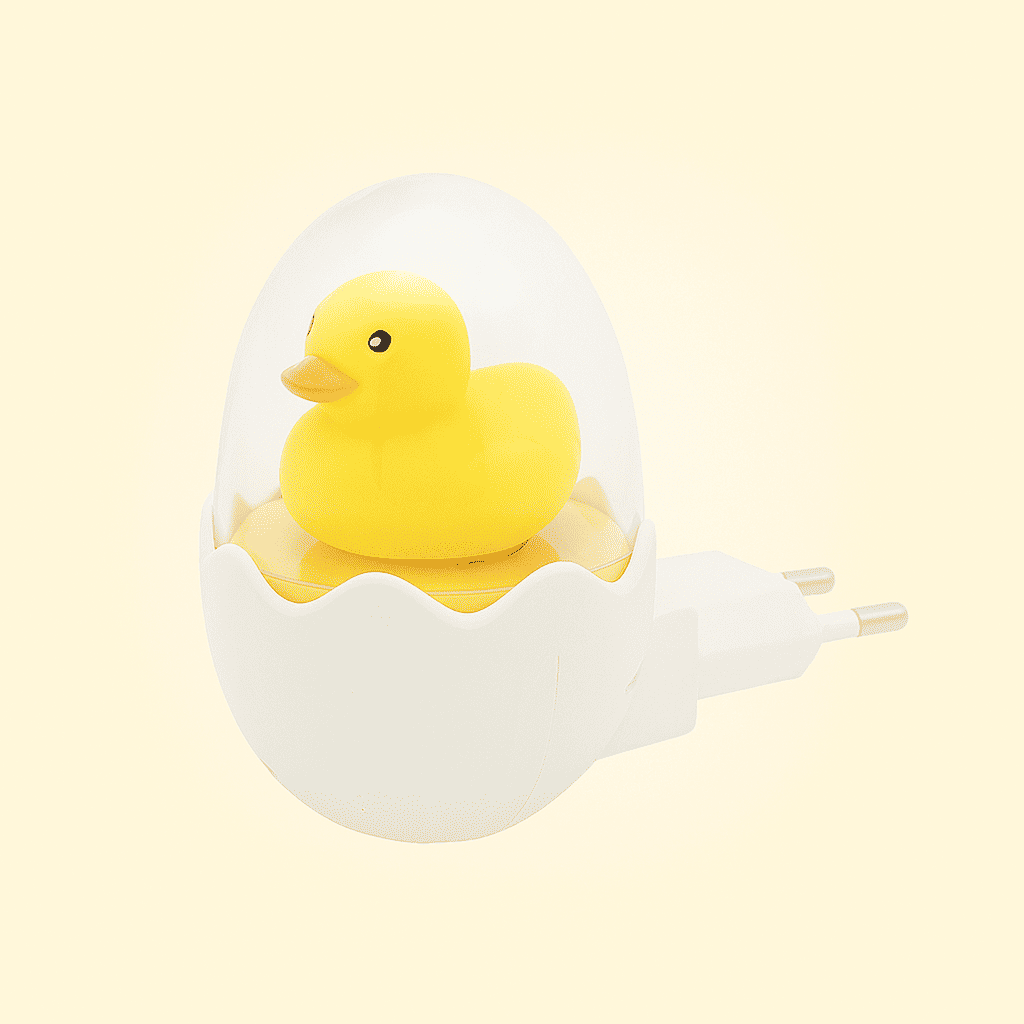 Veilleuse Poussin Sur Prise