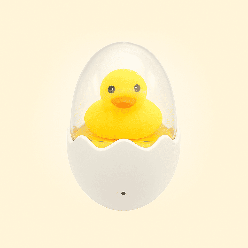 Veilleuse Poussin Sur Prise