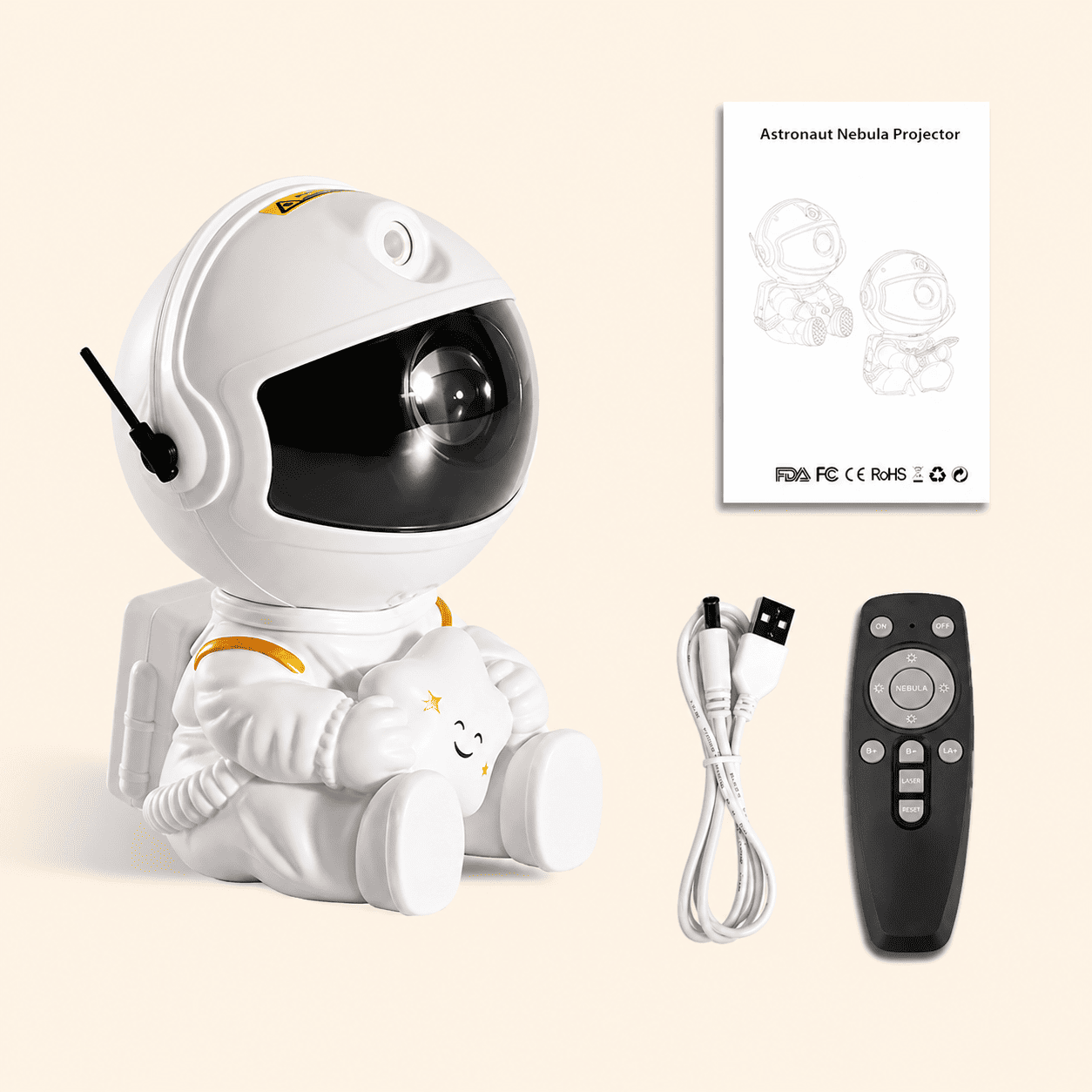 Veilleuse Projecteur Led Astronaute