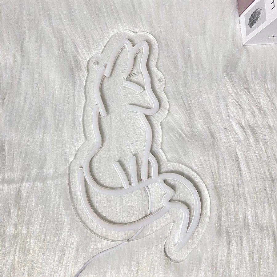 Veilleuse Renard LED Blanc