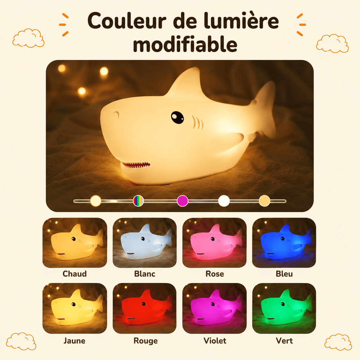 Veilleuse Requin