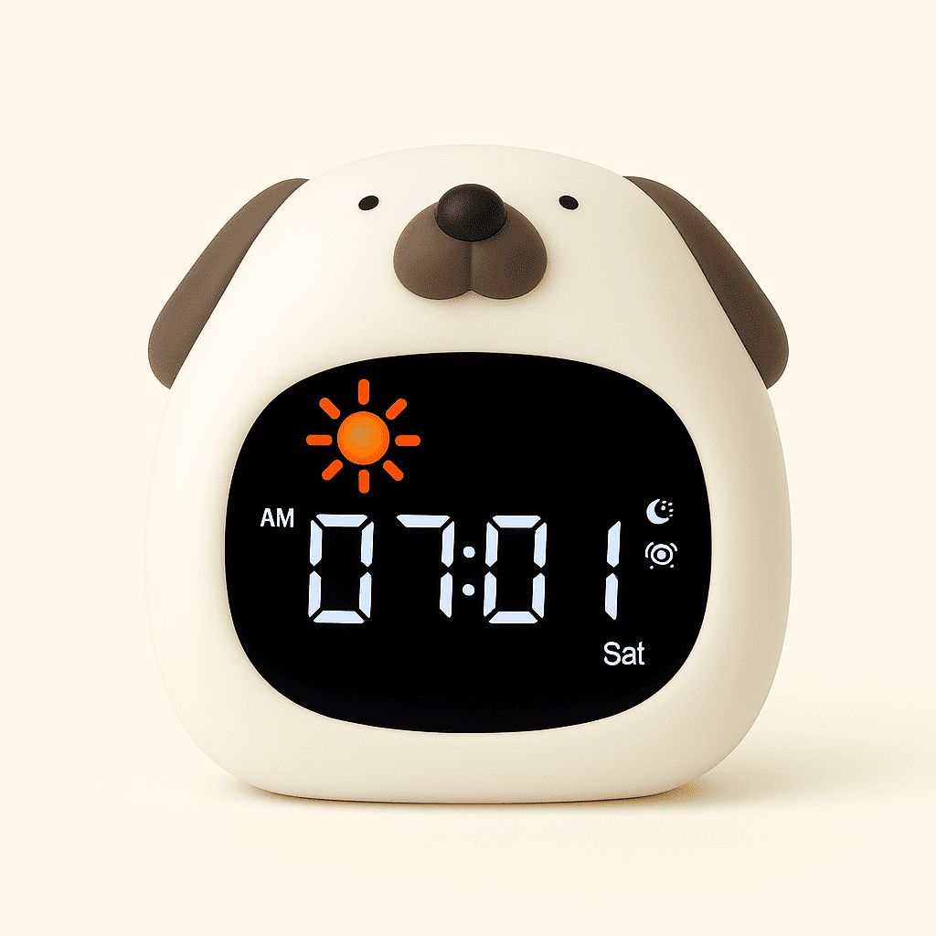 Veilleuse Réveil Chien