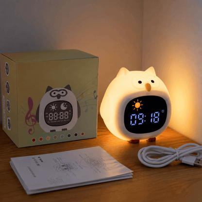 Veilleuse Réveil Hibou