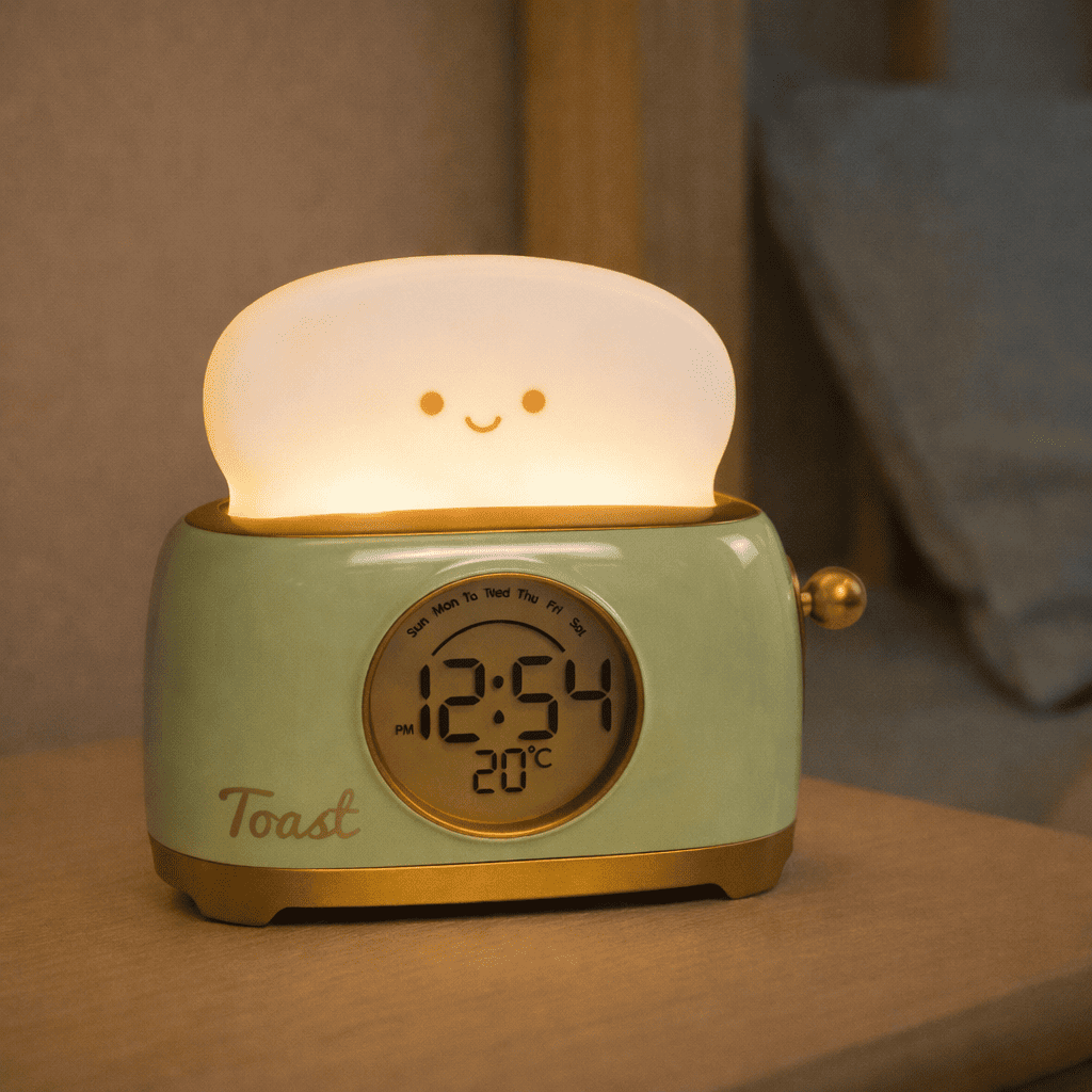 Veilleuse Réveil Toaster