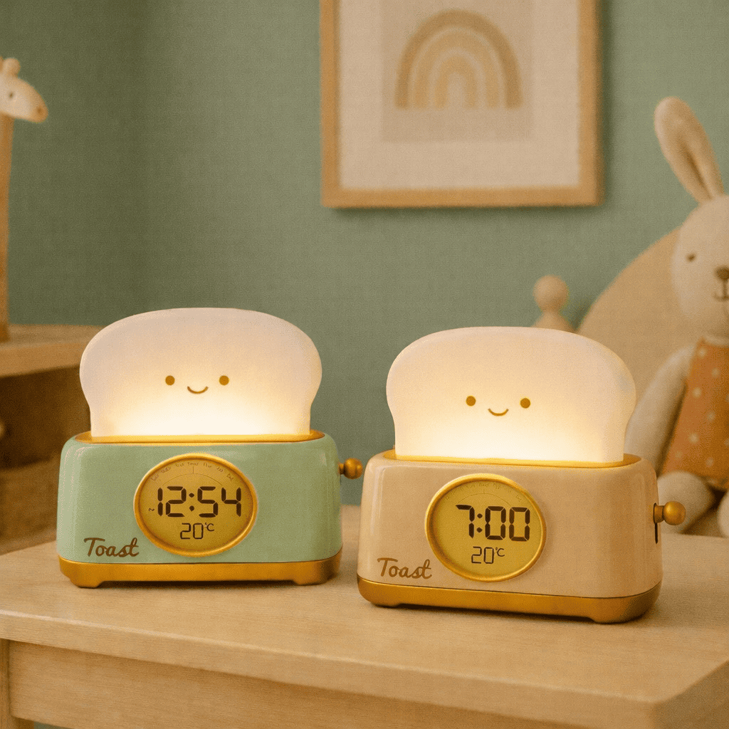 Veilleuse Réveil Toaster