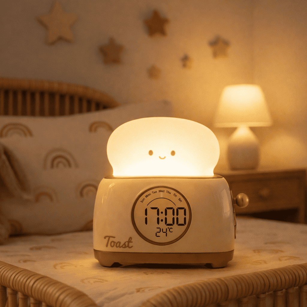 Veilleuse Réveil Toaster