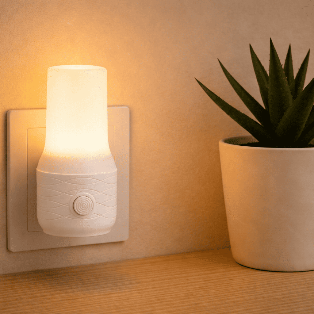 Veilleuse sur Prise Avec Dectecteur