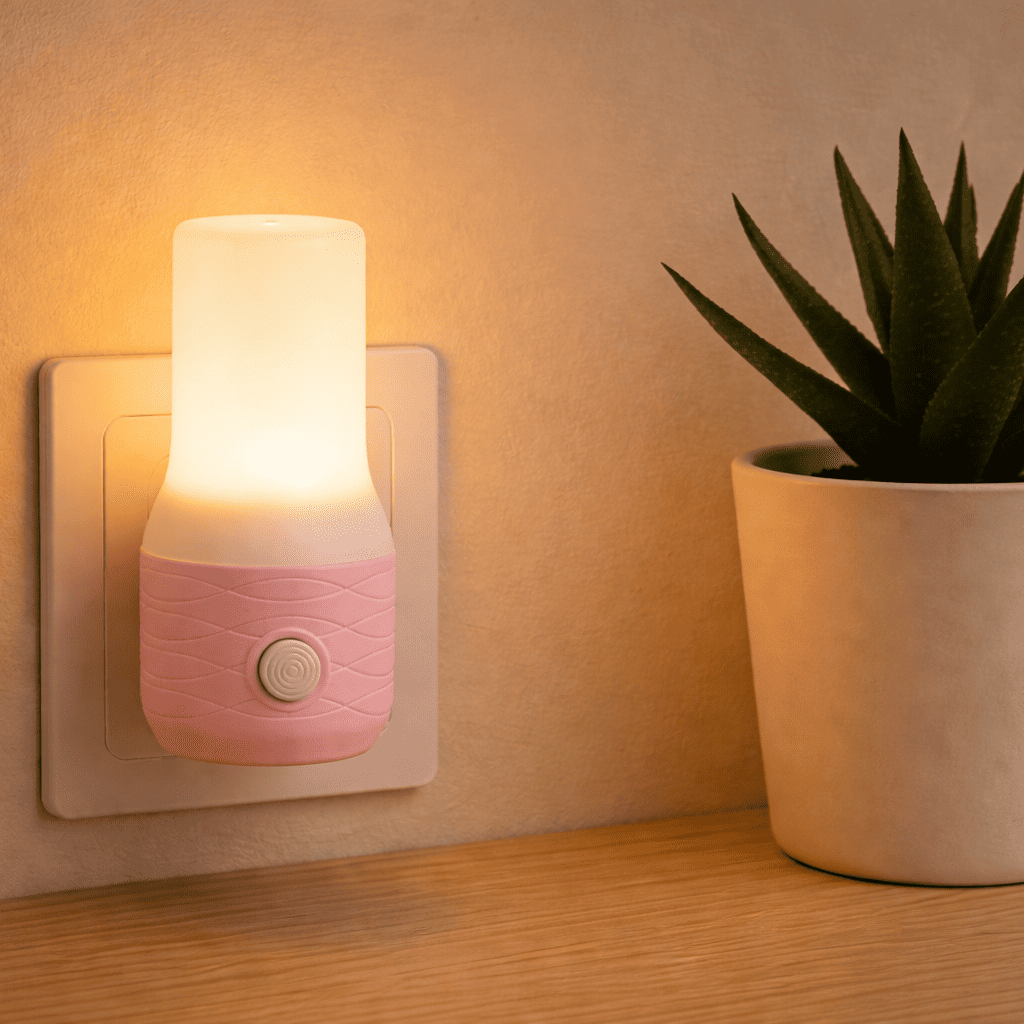 Veilleuse sur Prise Avec Detecteur