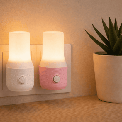 Veilleuse sur Prise avec Detecteur