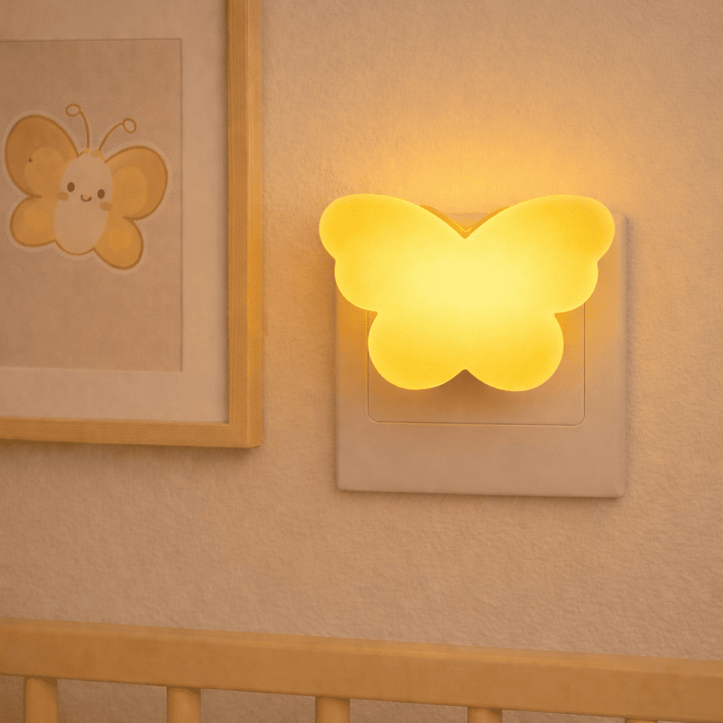 Veilleuse Sur Prise Papillon