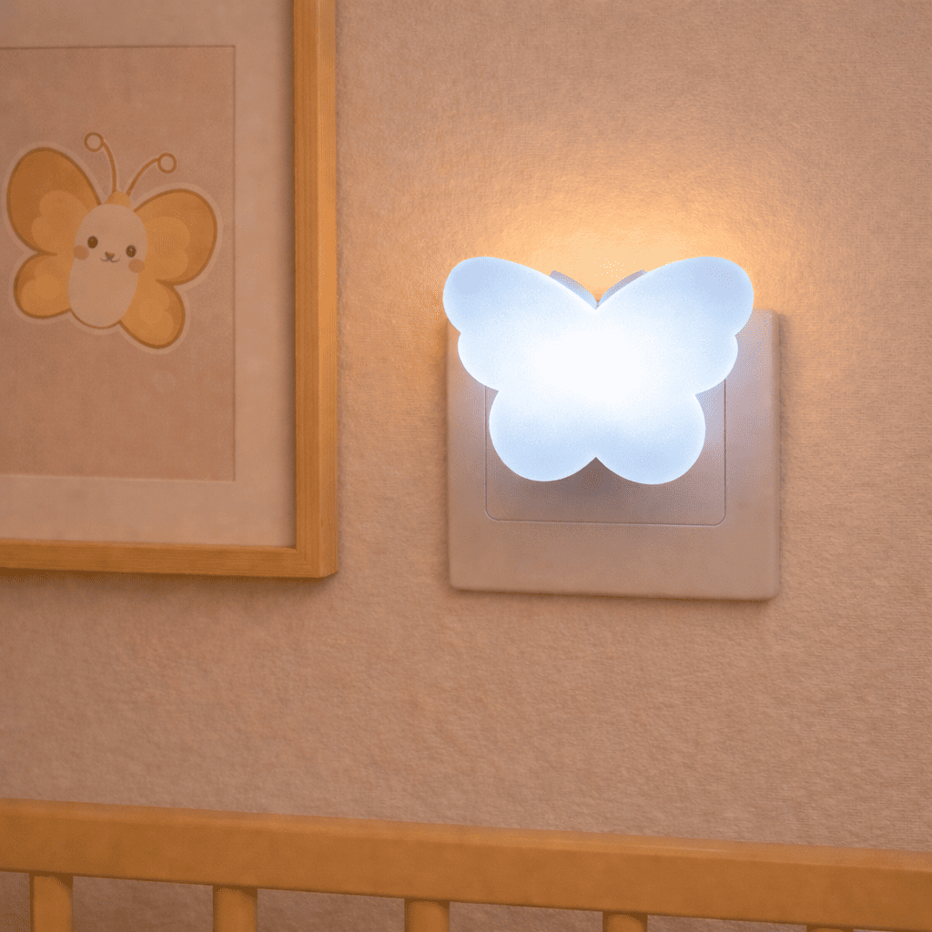 Veilleuse sur Prise Papillon