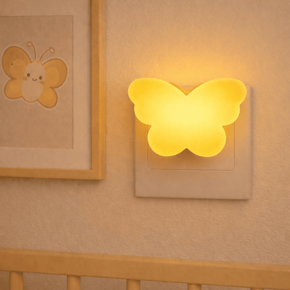 Veilleuse sur Prise Papillon