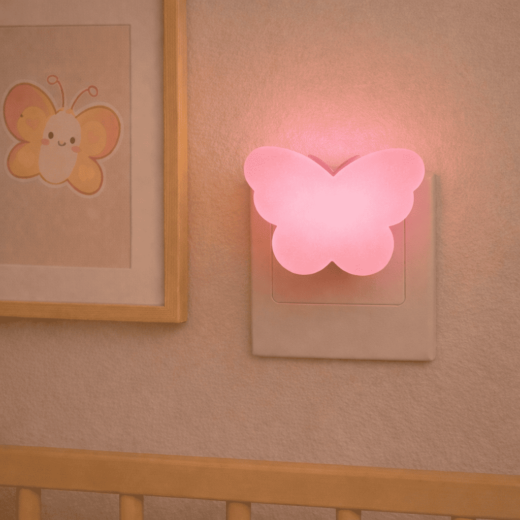 Veilleuse sur Prise Papillon