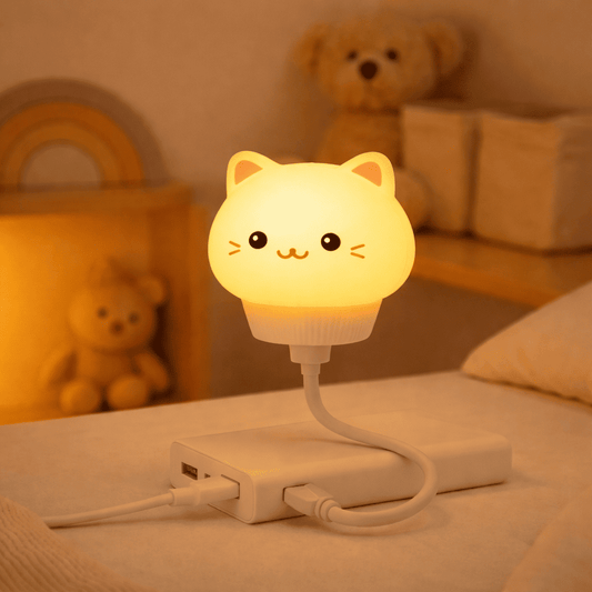 Veilleuse Transportable Chat